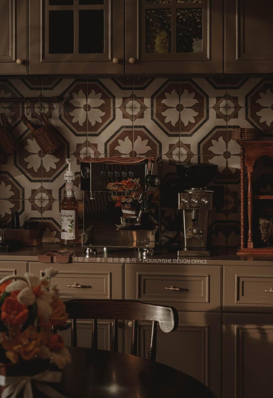 复古风情家居设计丨中山设计-61