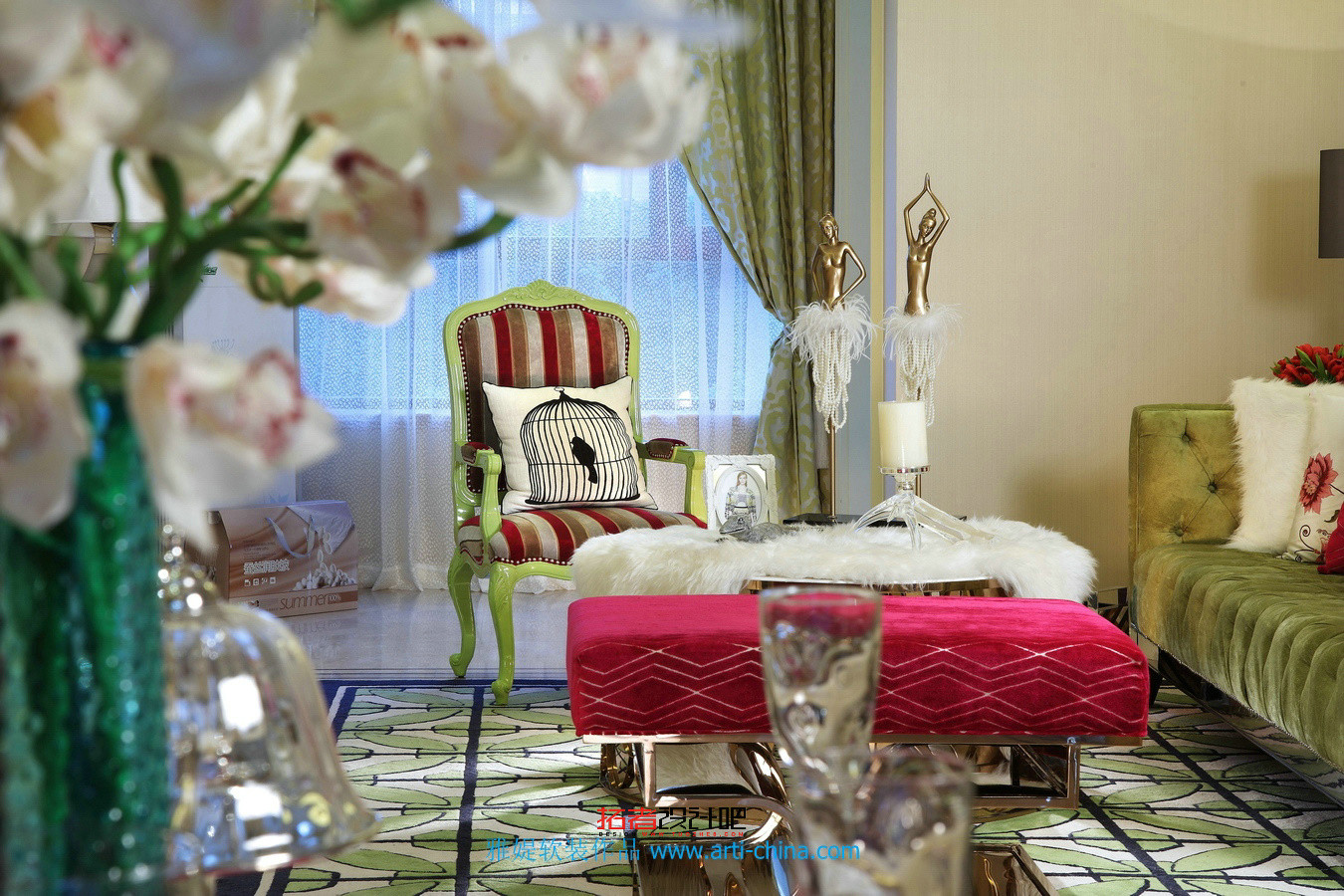 雅媞软装  都市新贵 时尚简欧-17