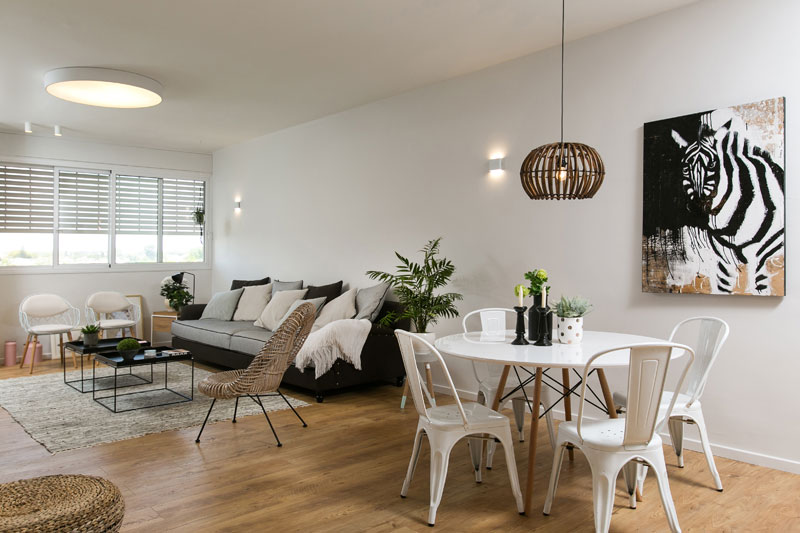 黑白风霍德夏隆老房翻新丨以色列丨迪克拉·格拉泽室内设计与家居造型-21