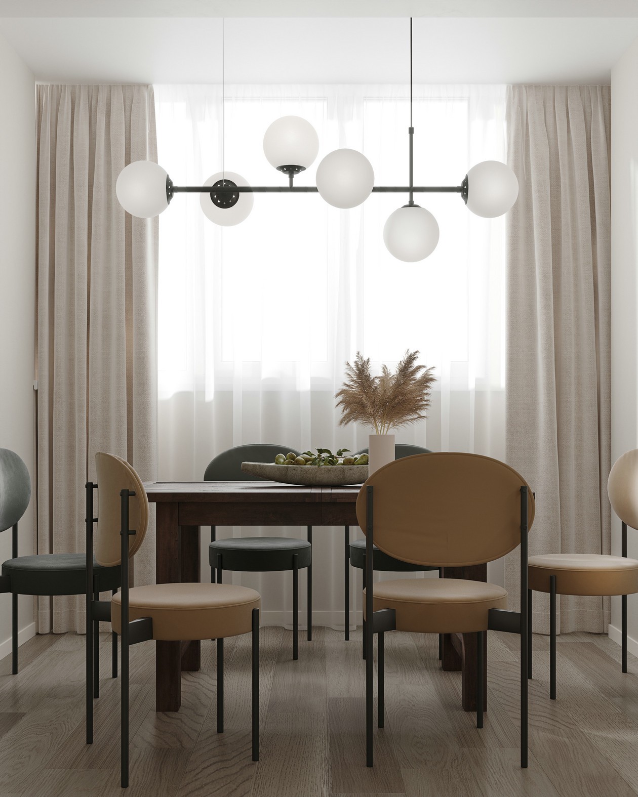 乌克兰上城 130平简约空间设计-4