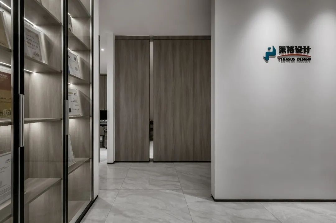 派格设计|145㎡办公空间 | 有为之道,感知设计-23