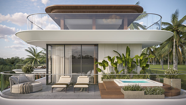 巴厘岛乌布热带森林景观别墅丨印度尼西亚巴厘-13