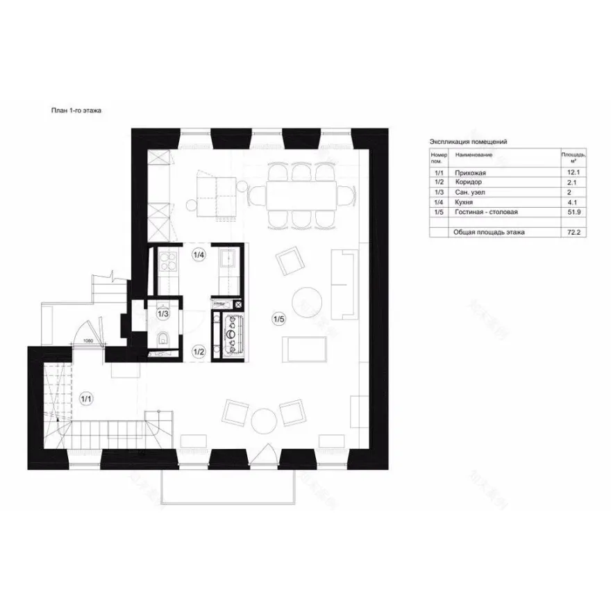 莫斯科 Taganka 公寓丨俄罗斯莫斯科丨Blockstudio-8