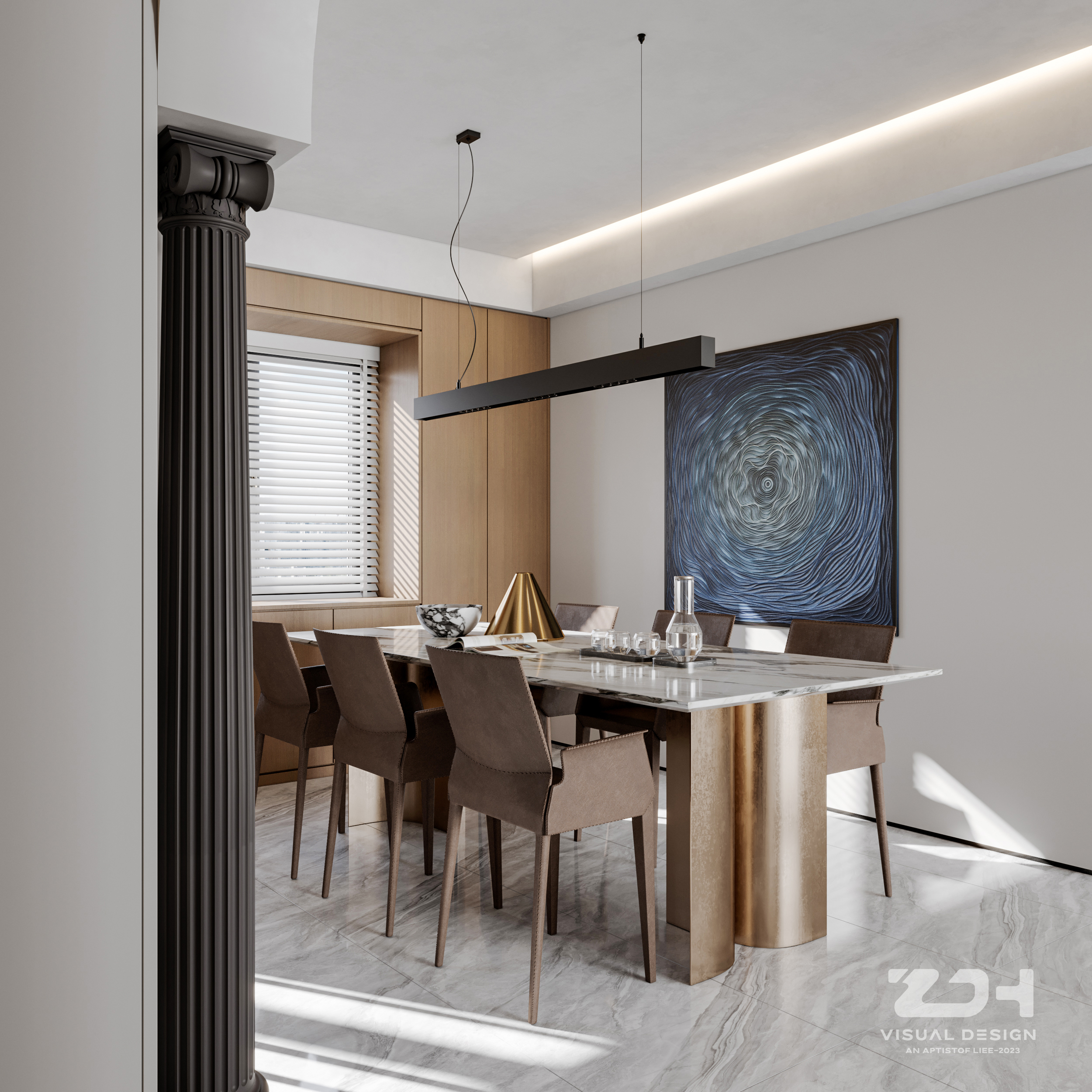 现代简约家装表现-0