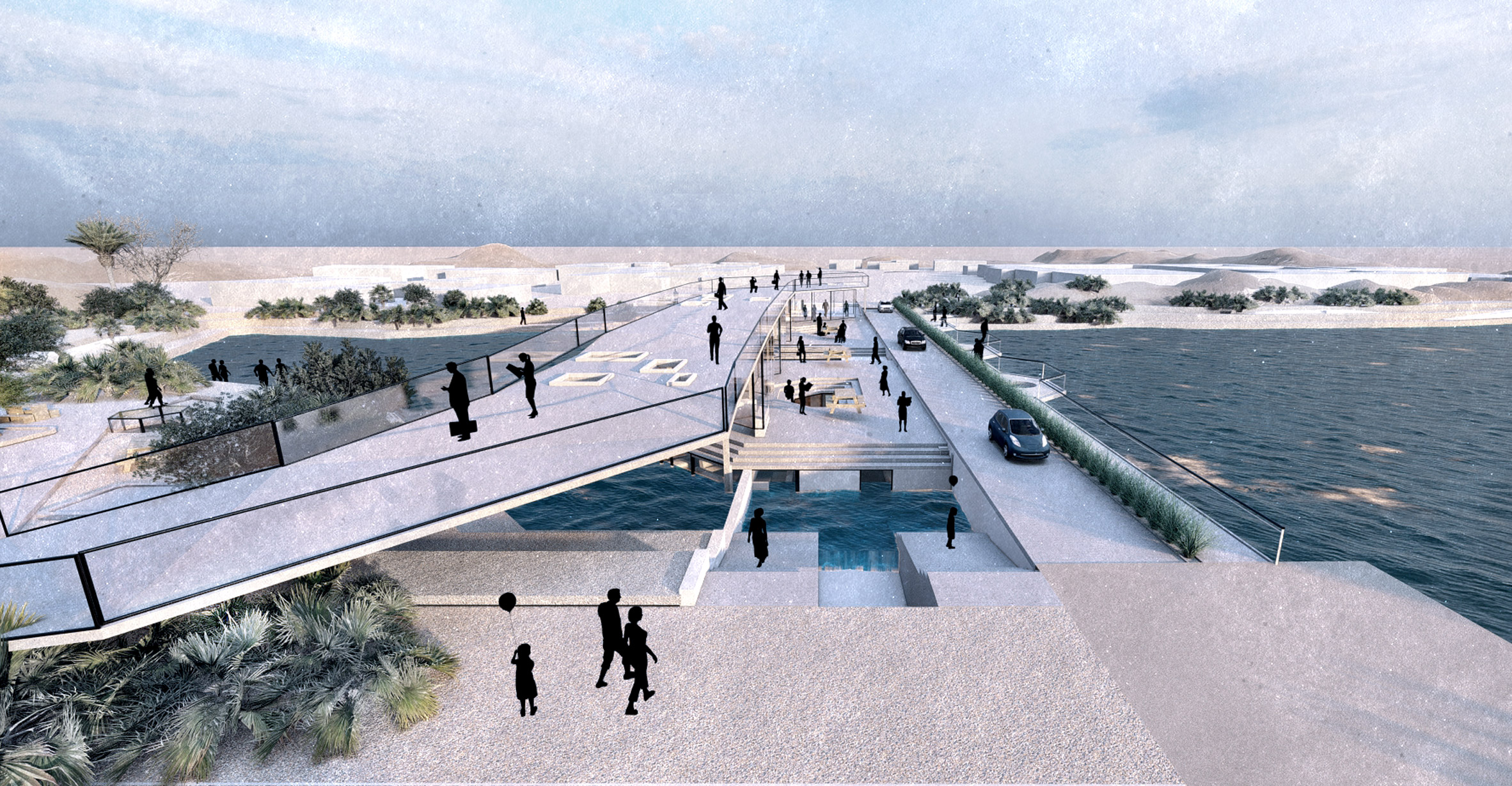 迪拜美国大学学生建筑展 | 聋人音乐厅、游牧民族建筑等 15 个项目亮相-122