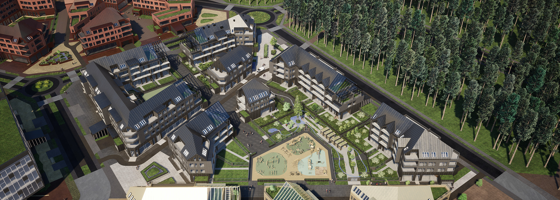 高密度和低层多功能木结构住宅区丨波兰比得哥什丨Damian Dominiczak-122