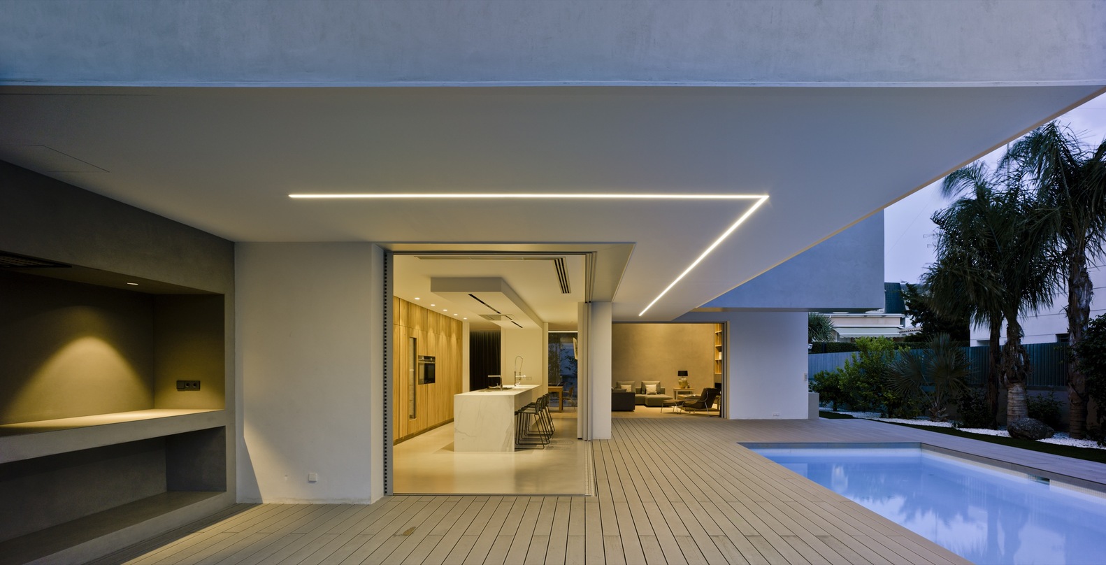 极简雕塑家居 | ZüV 别墅的豪华材料与设计-83