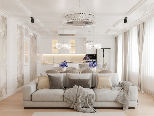 “ТвояПривилегия”郊区公寓室内设计丨“Интерьерком”设计工作室-9