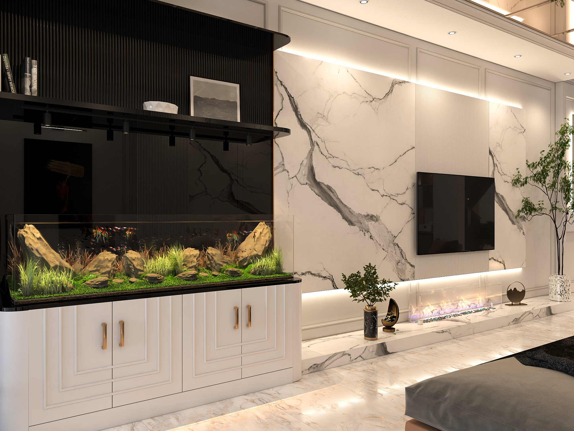 新古典主义室内装饰丨越南-7