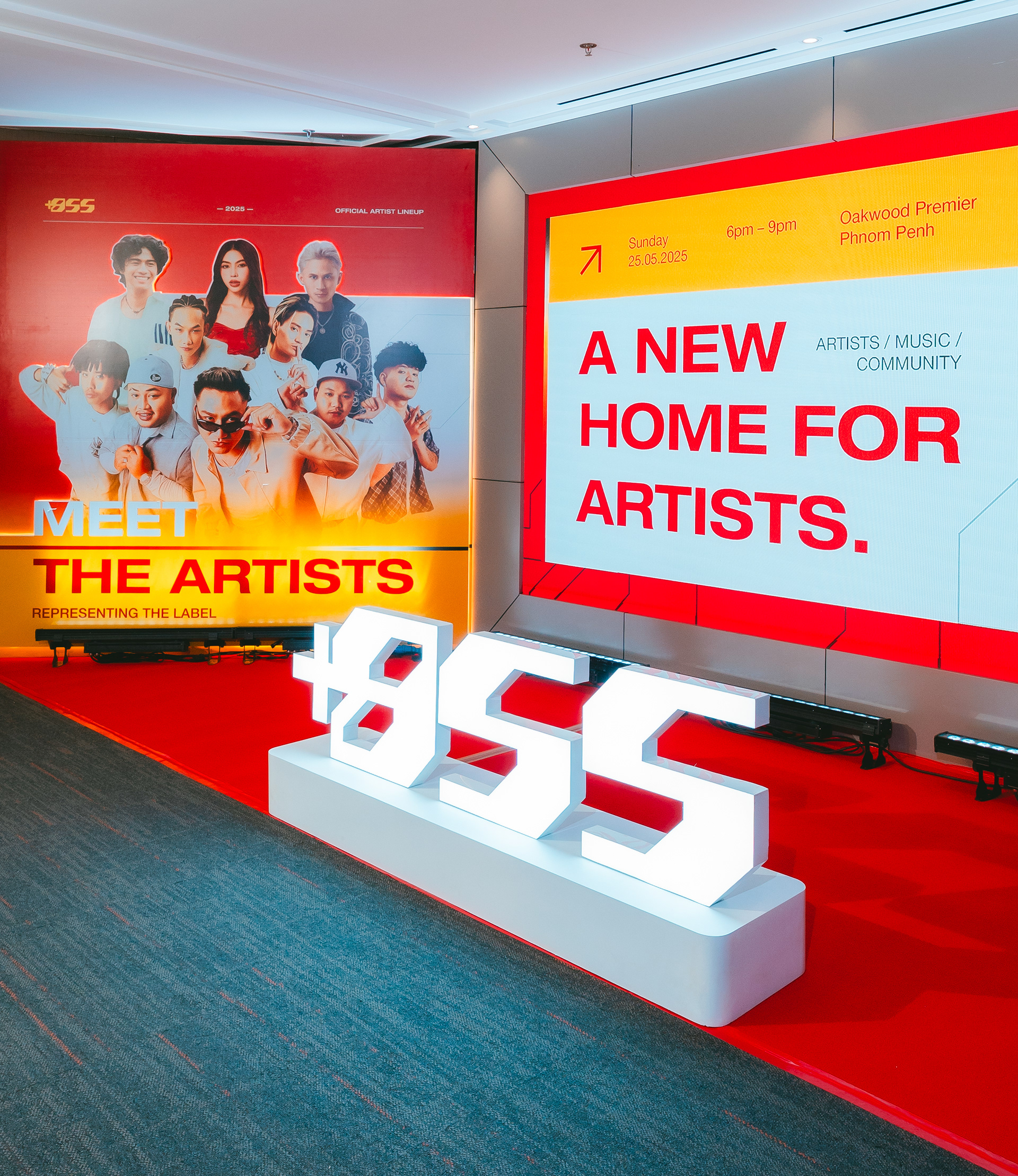 Plus 855 Music正式启动相关场地布置丨柬埔寨金边市-24