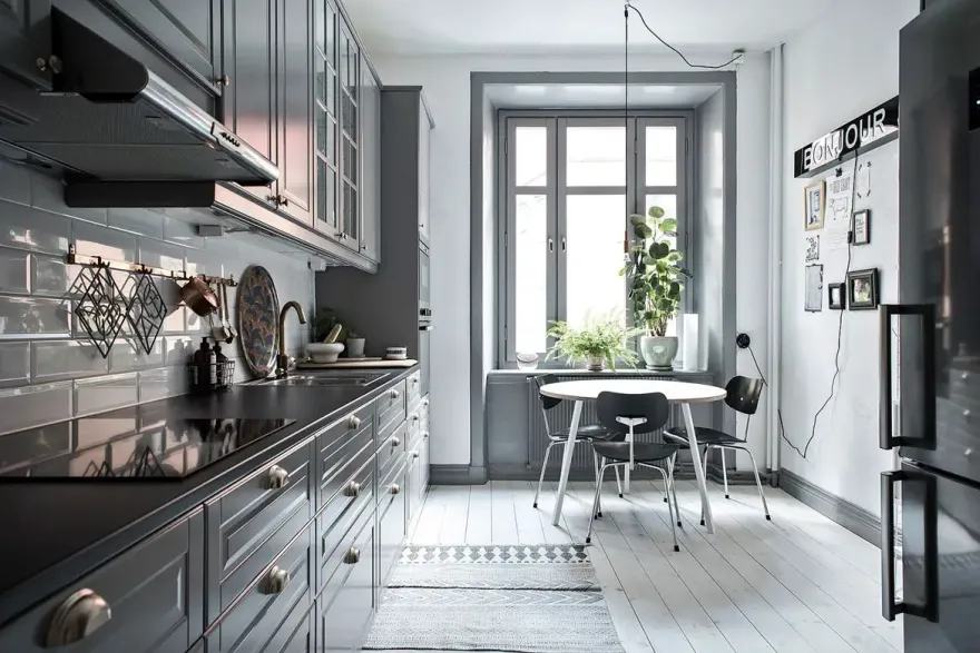 85 平米公寓大胆尝试 | 原始墙壁的魅力-8