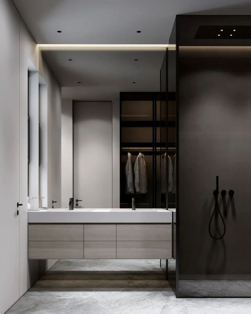 利雅得顶层复式公寓设计丨沙特阿拉伯利雅得丨LeQB Architects-99