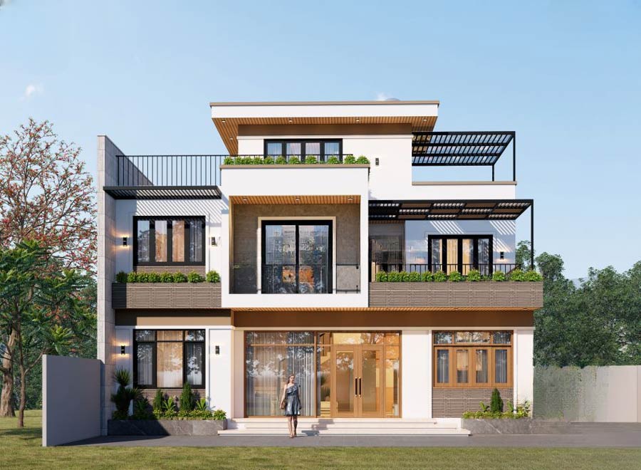 35 + 2  5层别墅设计案例精选-17