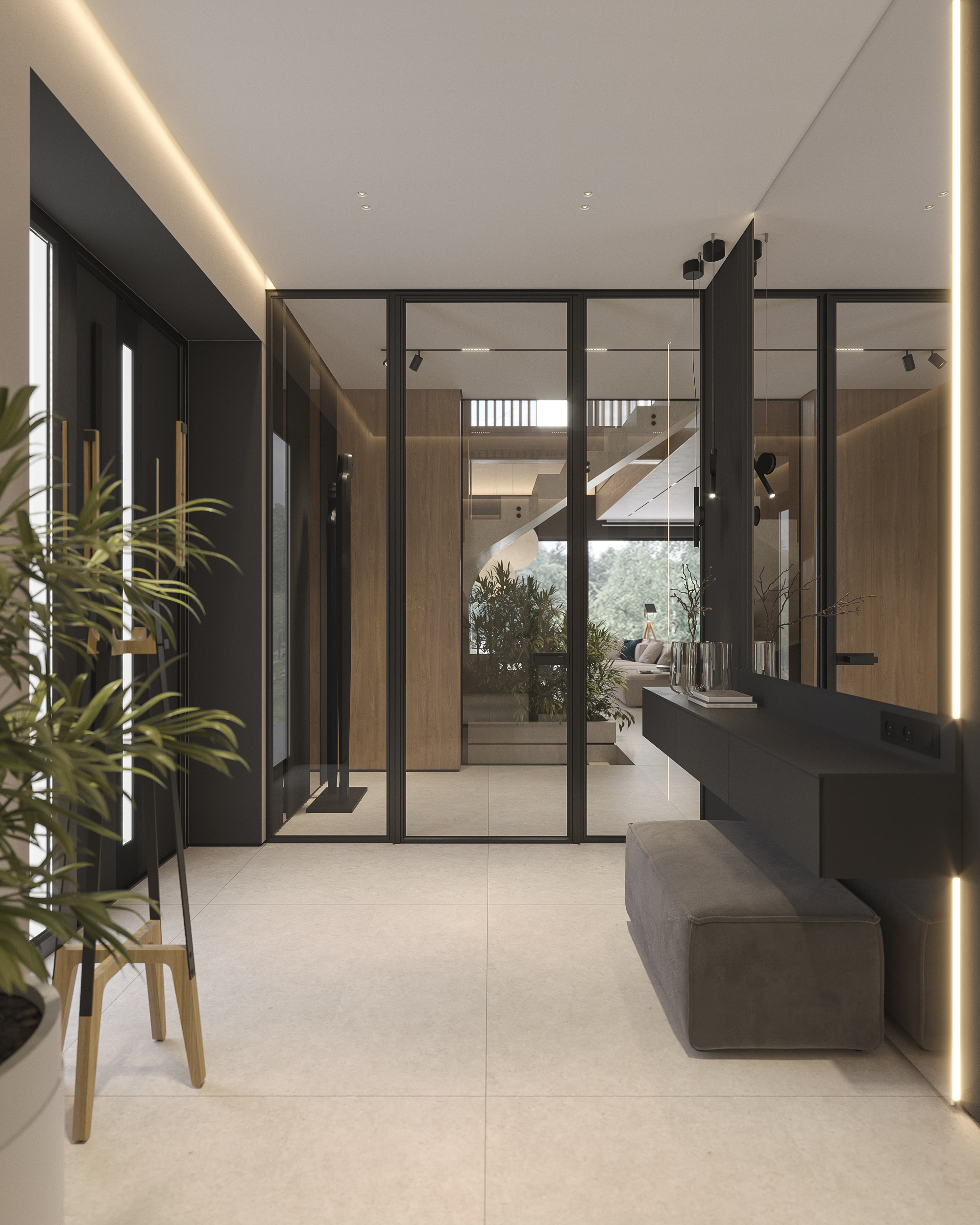 House in a modern style #K1-1