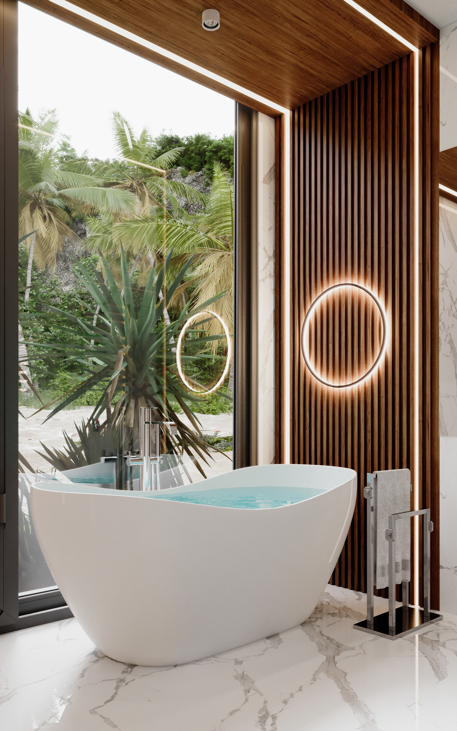 Modern Movable Cabinet with Flexible Interior Design-23