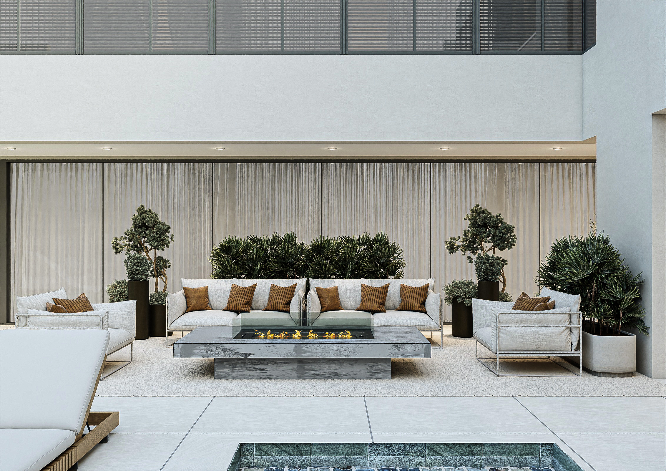 VILLA OUTDOOR DESIGN丨阿联酋 丨ABUDHABI-2