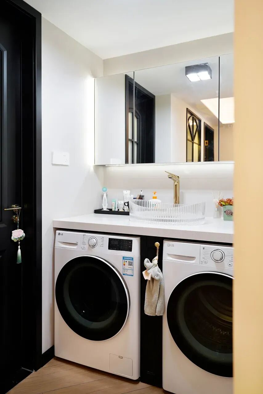 112㎡混搭风：美式与中式的完美邂逅，14万装出奢华与实用-52