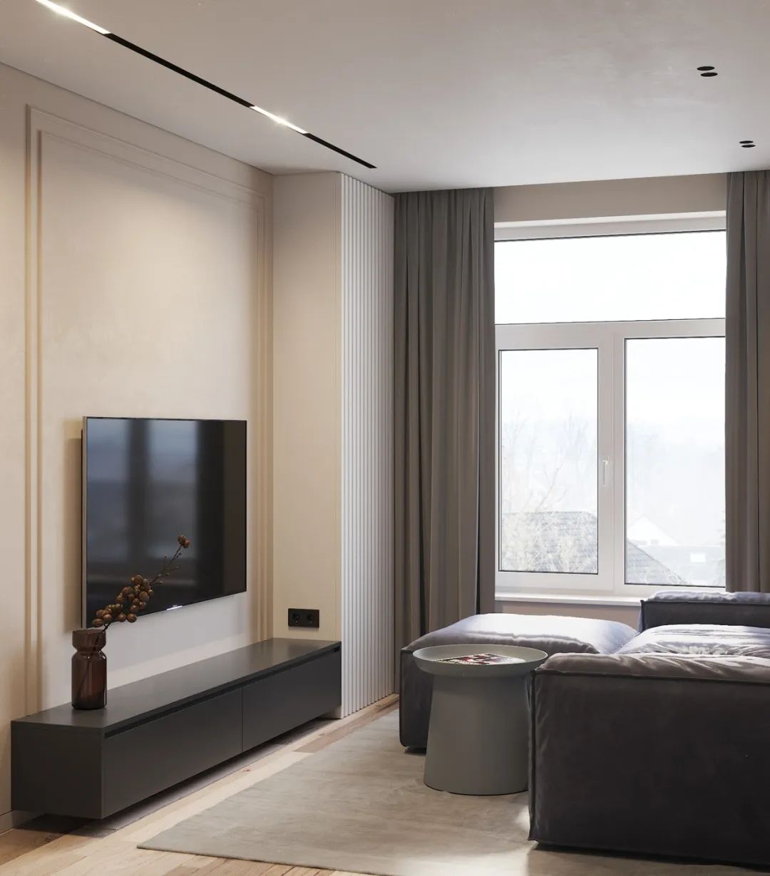 简约质感家居丨OD design studio-16