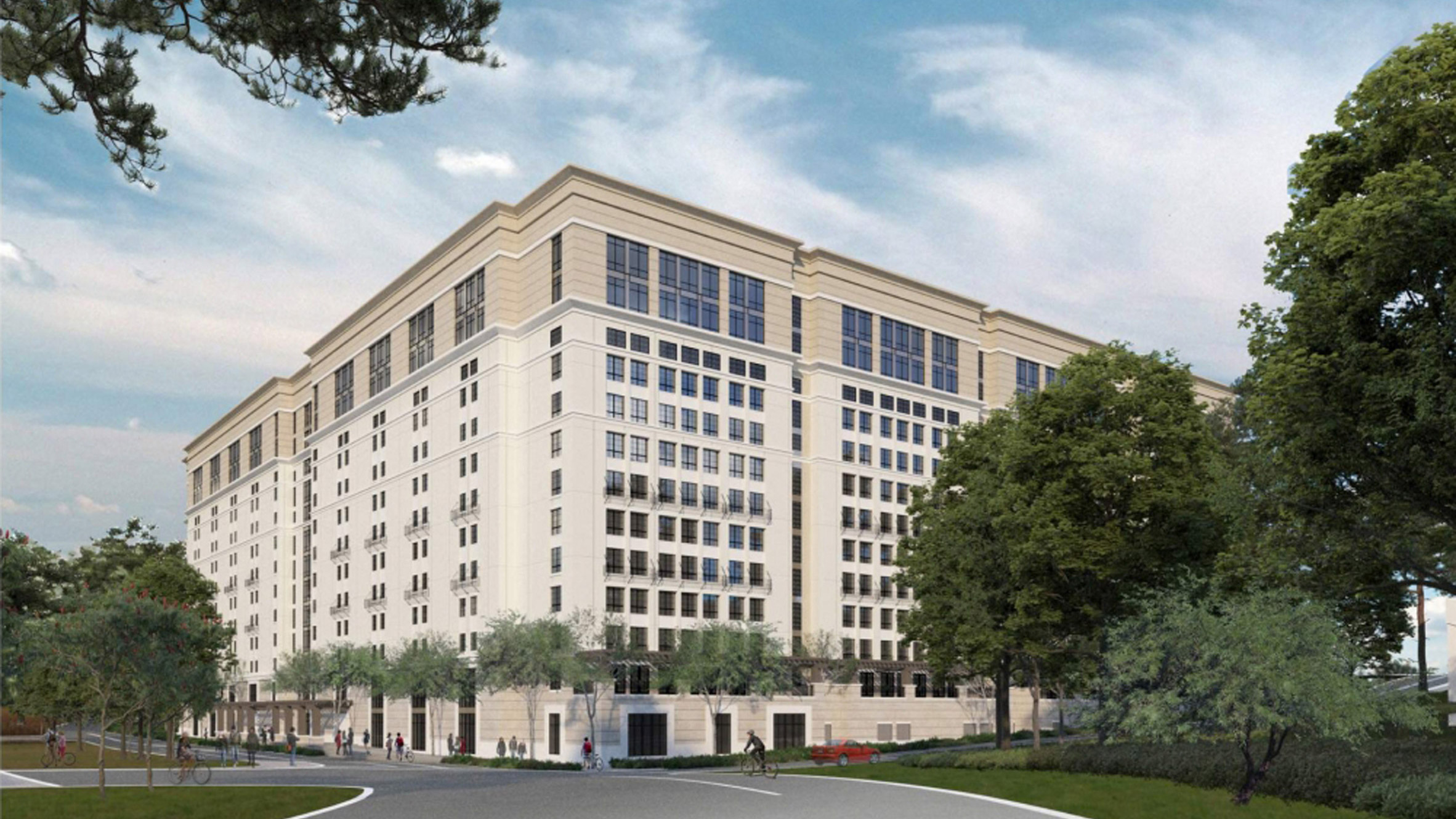 加州大学争议宿舍设计 | 90% 学生住无窗房间,灵感来自迪士尼-0