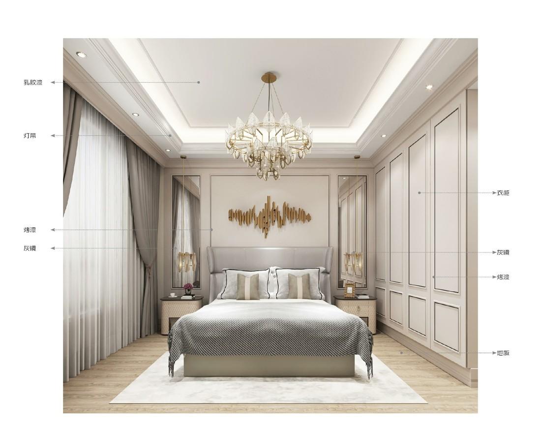 MDE 空间设计打造轻奢卧室，营造舒适生活氛围-16