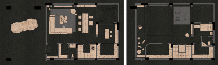 杭州 600㎡ 光之合院,家的对话诗丨中国杭州丨袁杰设计事务所-74
