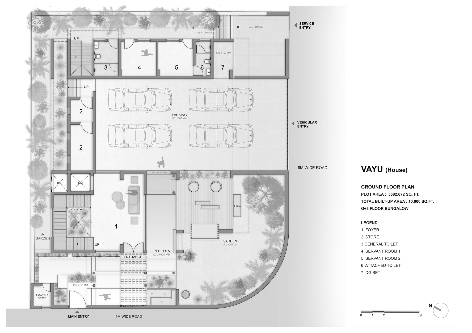 瓦尤之家丨印度丨The Grid Architects-20