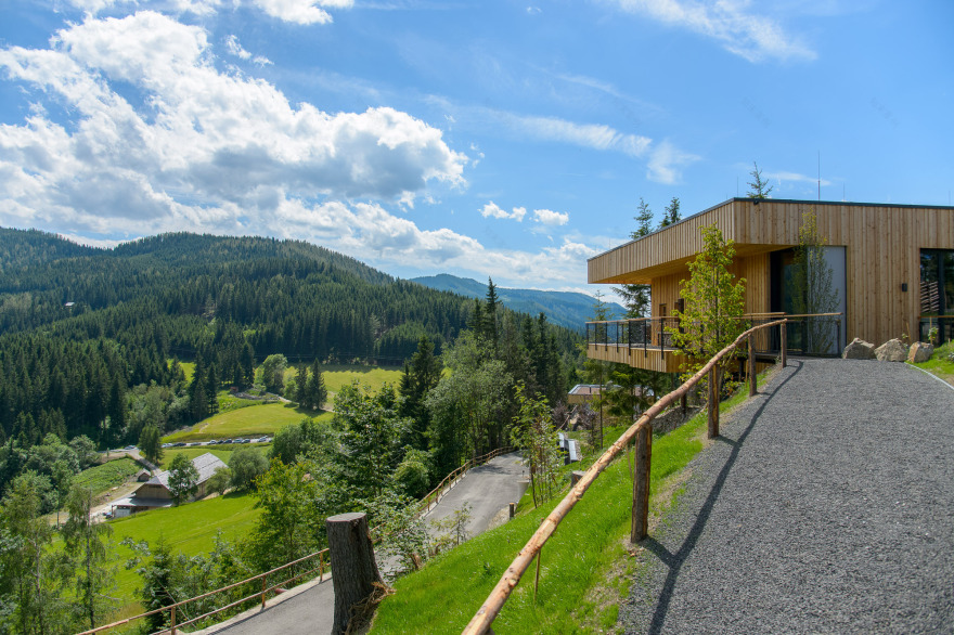 奥地利山景木屋丨Viereck Architects-15