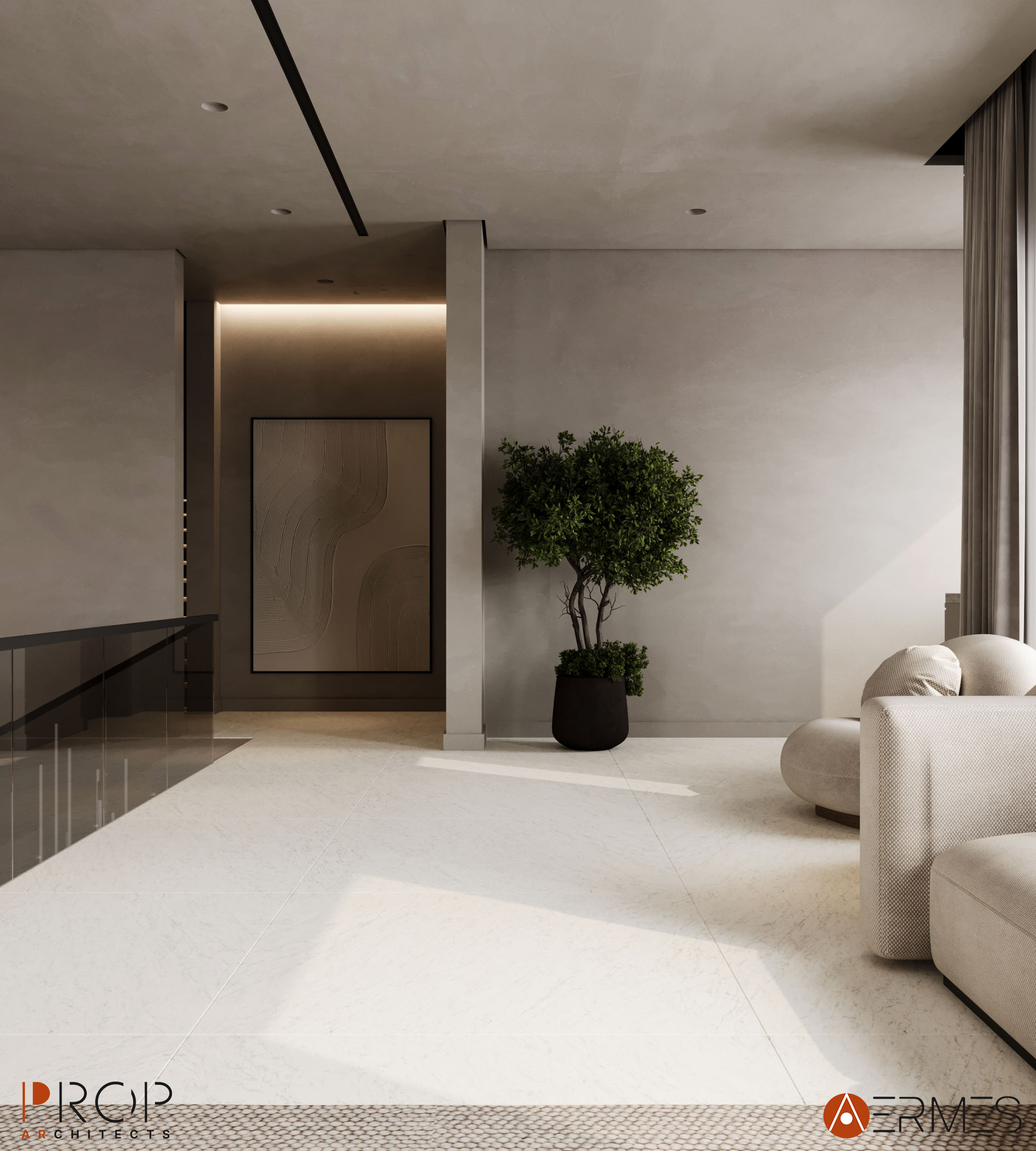 INTERIOR VILLA DESIGN（别墅室内设计）丨沙特阿拉伯吉赞丨PROP & AERMES ARCHITECTS-16