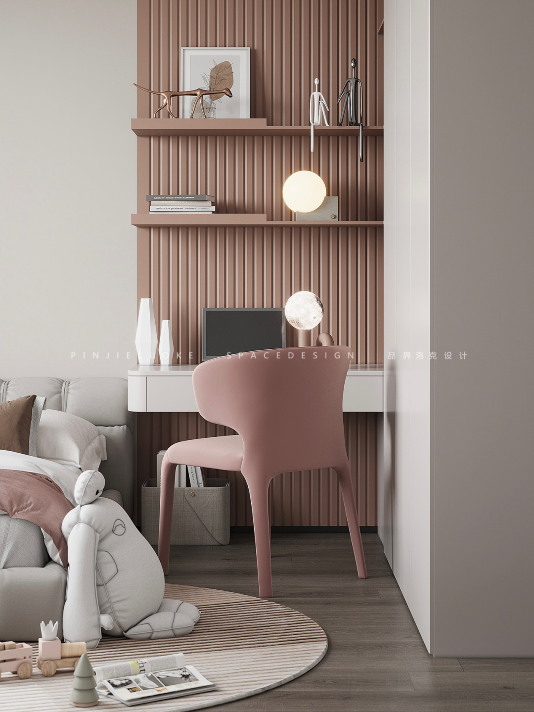 陕建·沣渭壹号院意式奢调舒适家居设计-25