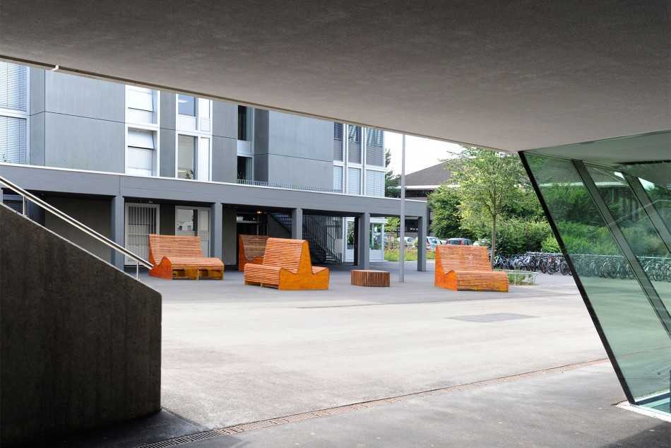 瑞士 Staefa 学校庭院-7