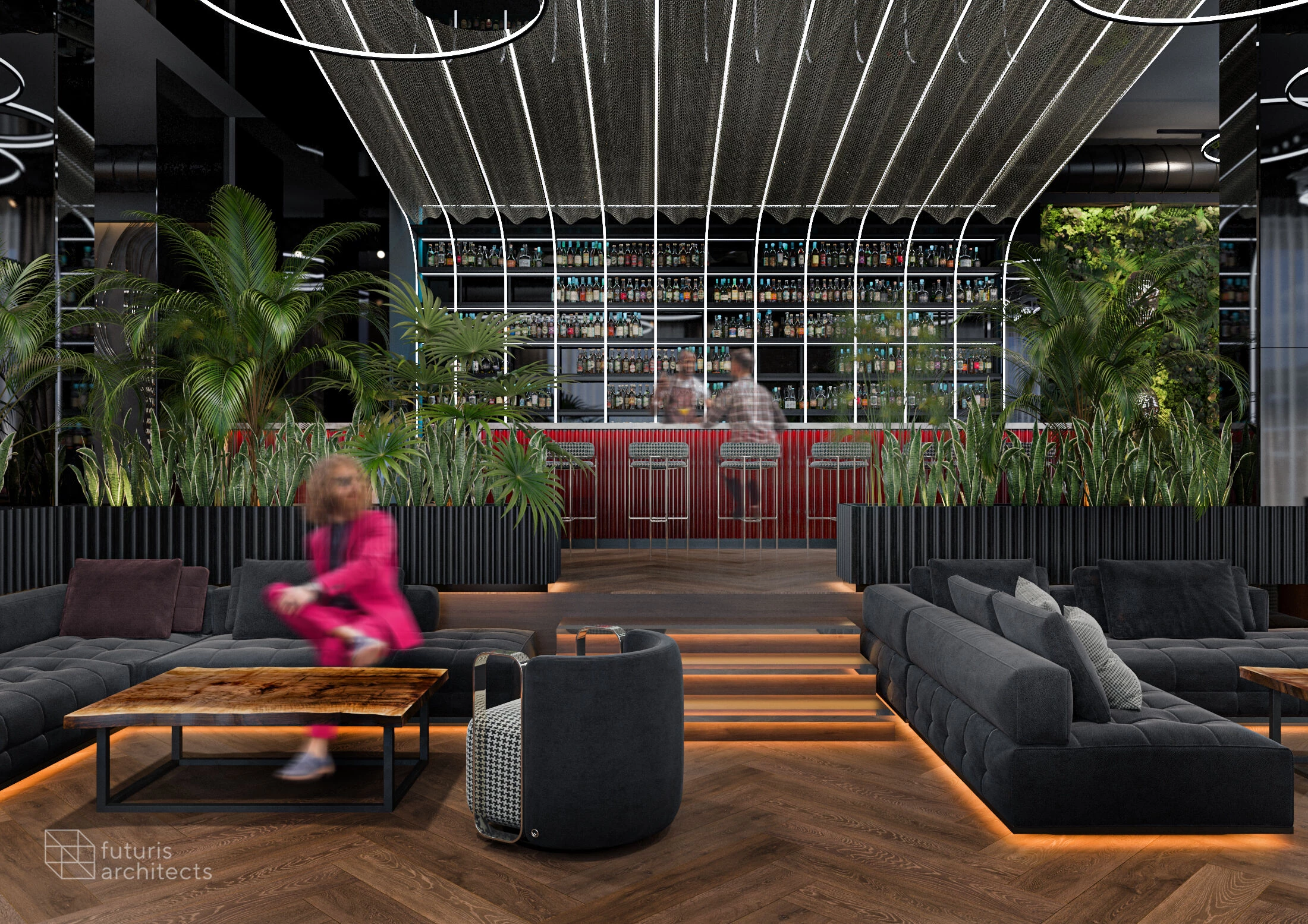 未来主义餐厅设计,打造高品质用餐环境-16