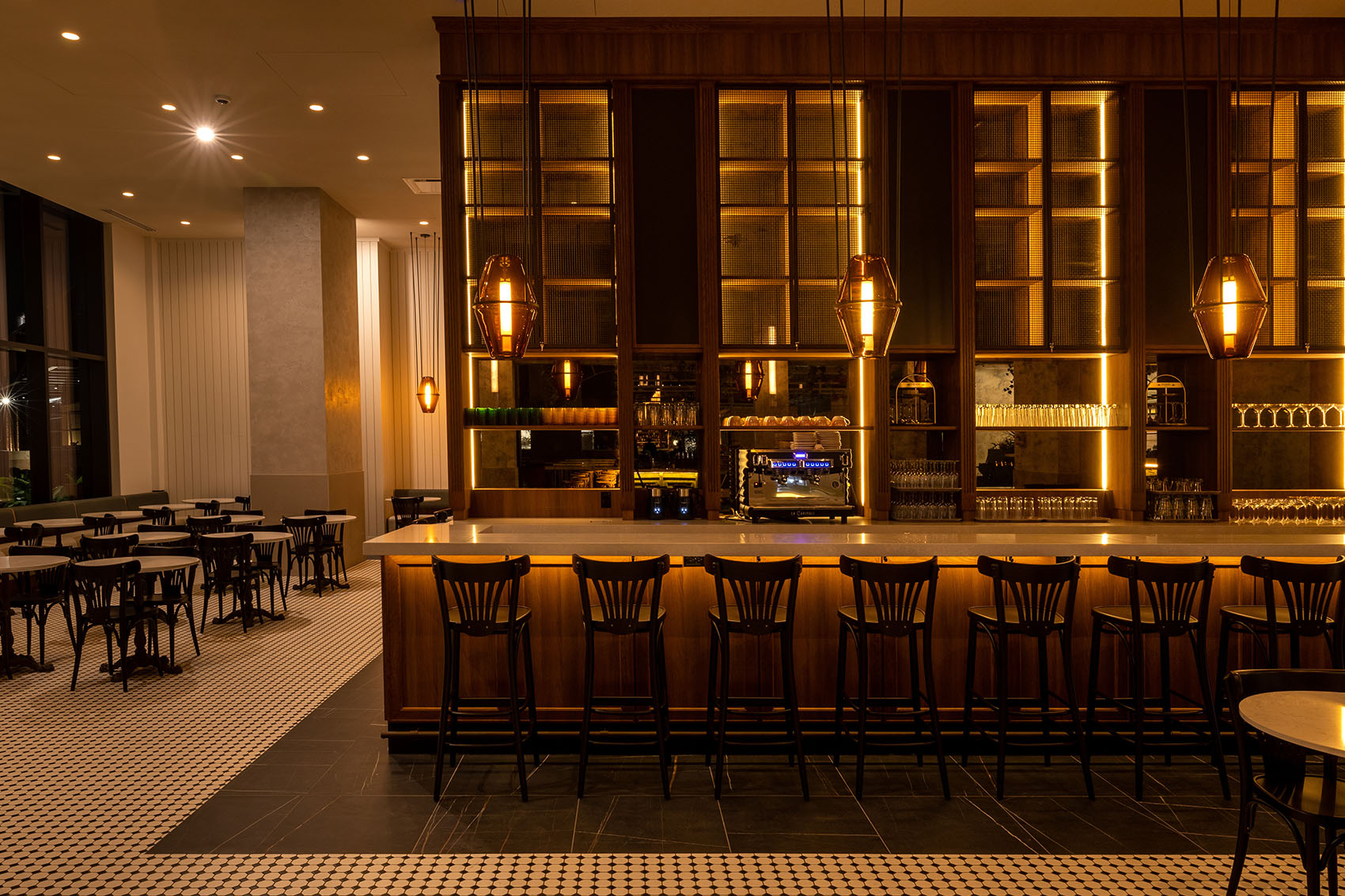 Le Fou Fou餐厅丨加拿大蒙特利尔丨LemayMichaud-18