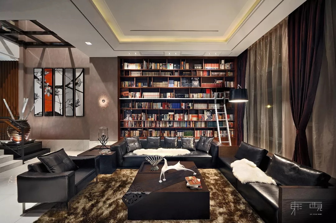 书韵——福州新中式住宅  东形西见设计-6