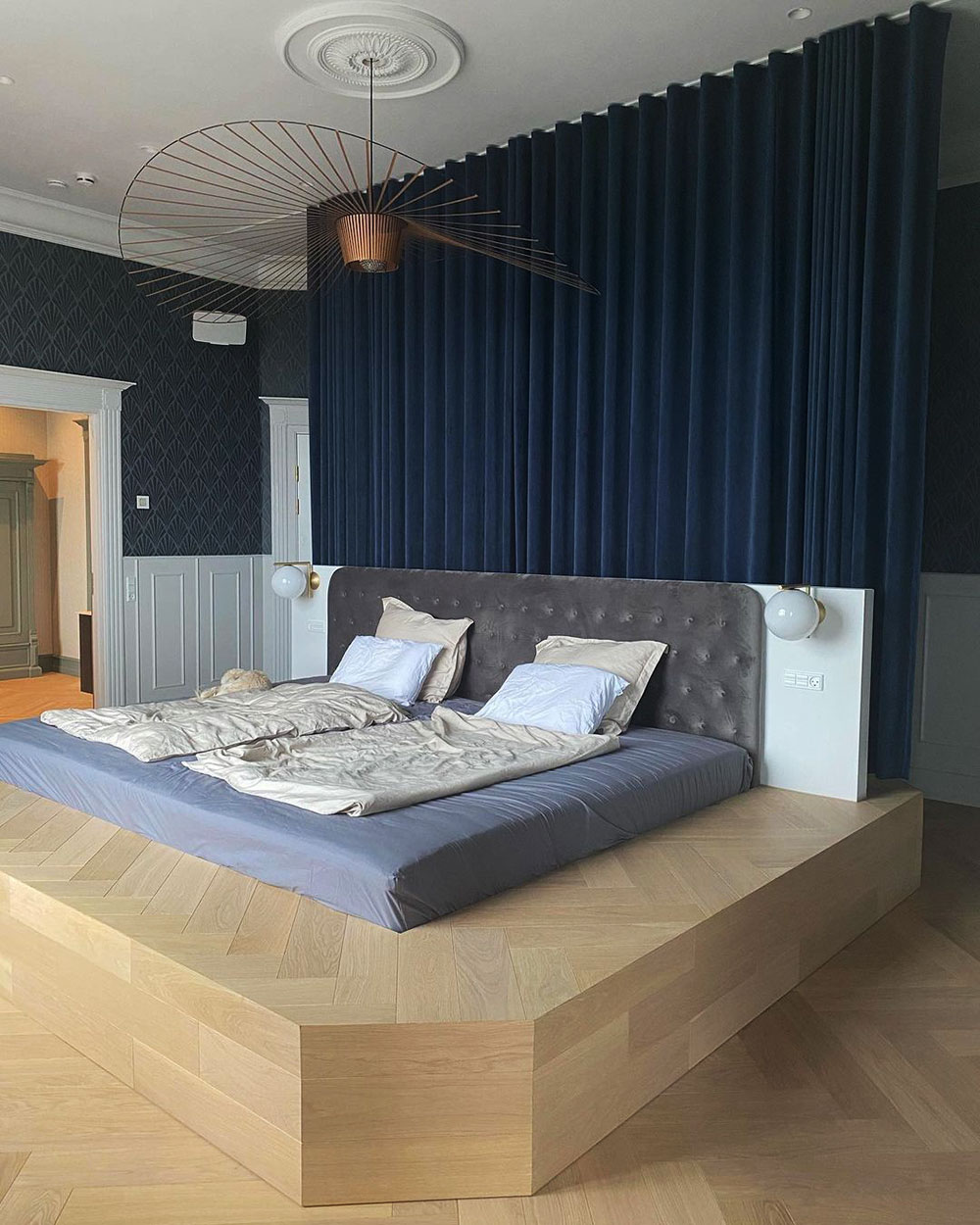 丹麦 19 世纪别墅的彩色复古魅力-15