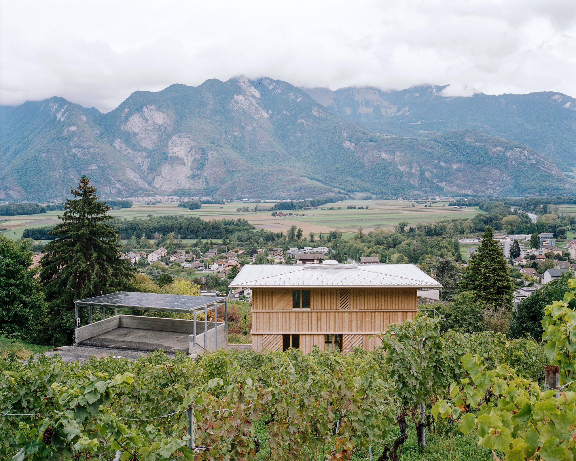 葡萄园中的房子丨瑞士-9