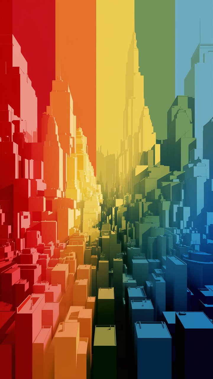 一座城市·色彩人工智能艺术丨Öskar Design Öskar-22