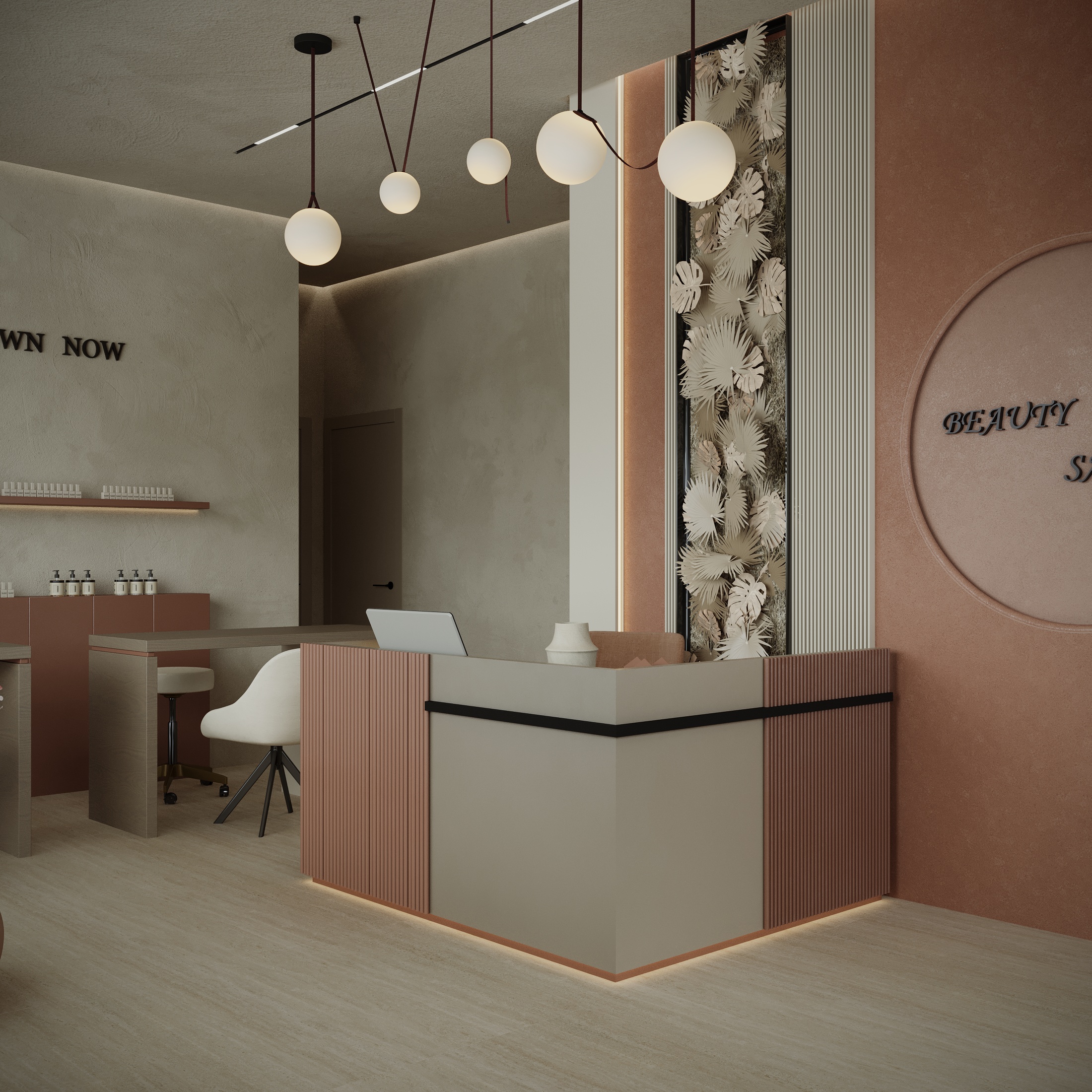 艾拉沙龙设计

注：这里ELA音译为艾拉，SALON常见意思为沙龙 ，DESDIGN推测是拼写错误，正确的应该是DESIGN，意为设计 -13