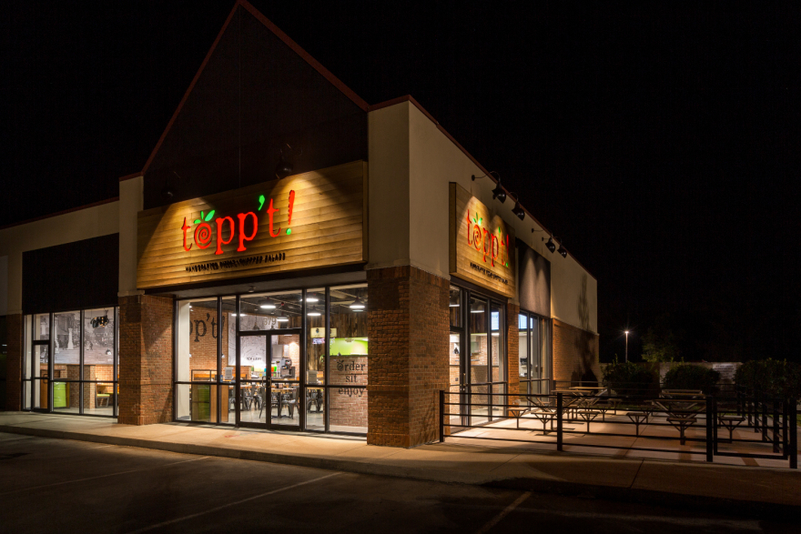 Topp't Pizza餐厅室内外装修项目丨美国丨FOXWORTH ARCHITECTURE PLLC-4