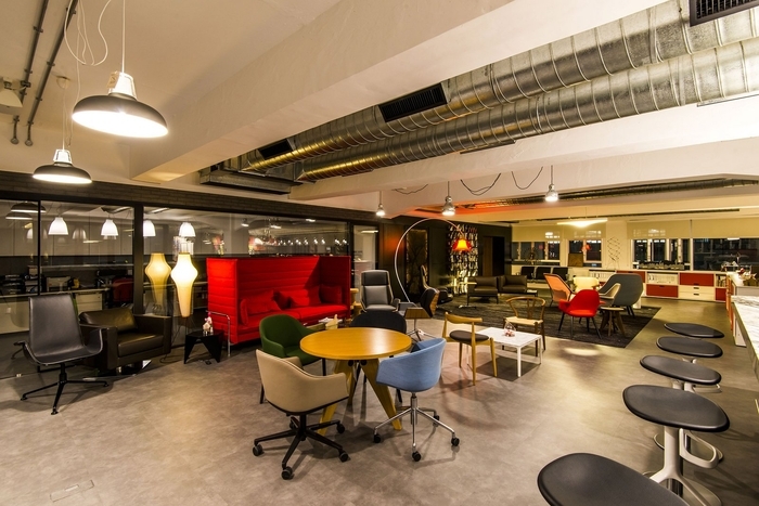 香港JEB国际公司工业风格办公室设计-8