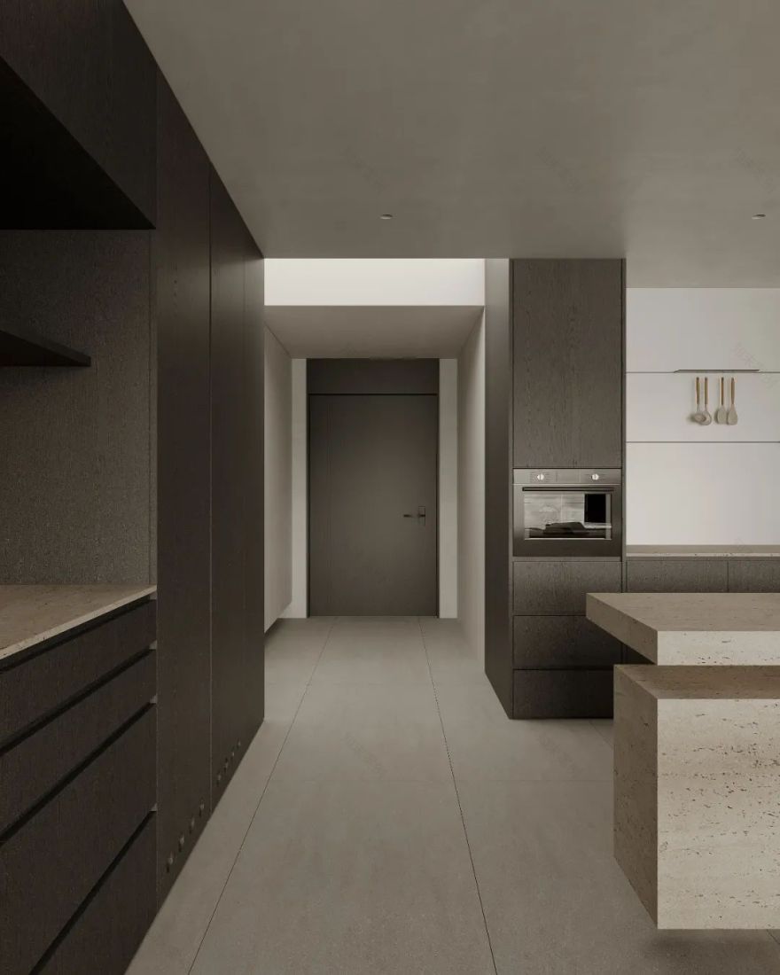 觅安 · 广西四室住宅设计丨中国广西丨隅间空间设计工作室-14