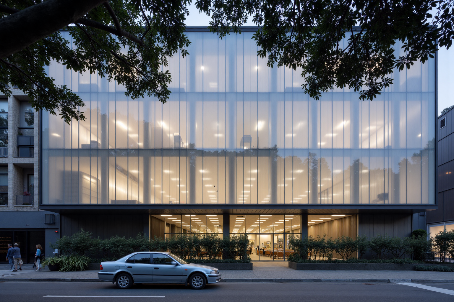 AI创意设计131-半透明外墙（聚碳酸酯板）-8