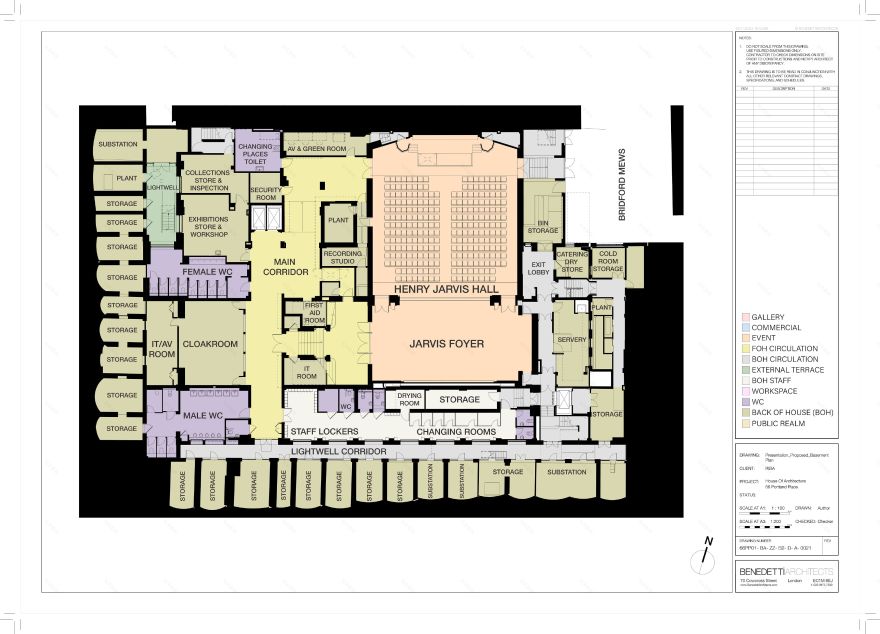 RIBA的建筑之家(皇家英国建筑师学会总部修复)项目丨美国波特兰丨Benedetti Architects-22