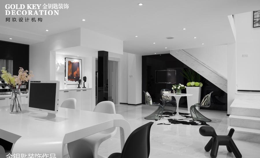 港龙尚层现代风设计 打造空灵空间-17