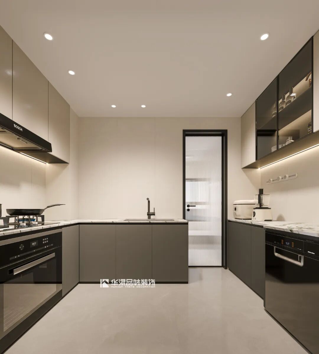 163㎡高颜值浅色系，90后新婚夫妻的现代极简小家，颜值太绝了！-116