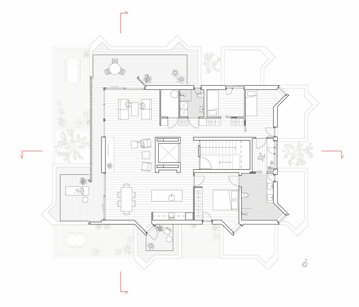 挪威 Mosjøen 市 45 度旋转窗公寓-34