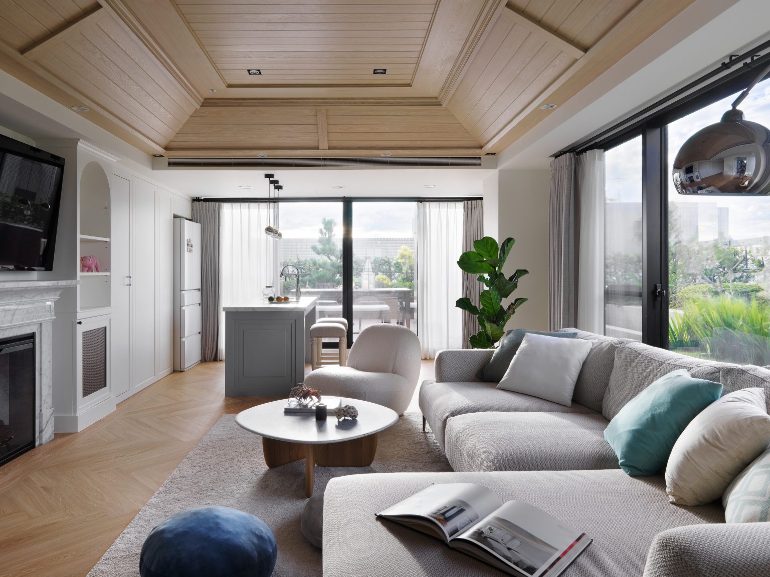 中和新建案双层面复合式度假木屋丨尚展空间设计股份有限公司-13