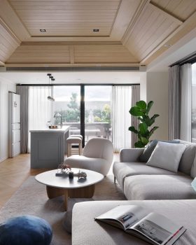 中和新建案双层面复合式度假木屋丨尚展空间设计股份有限公司