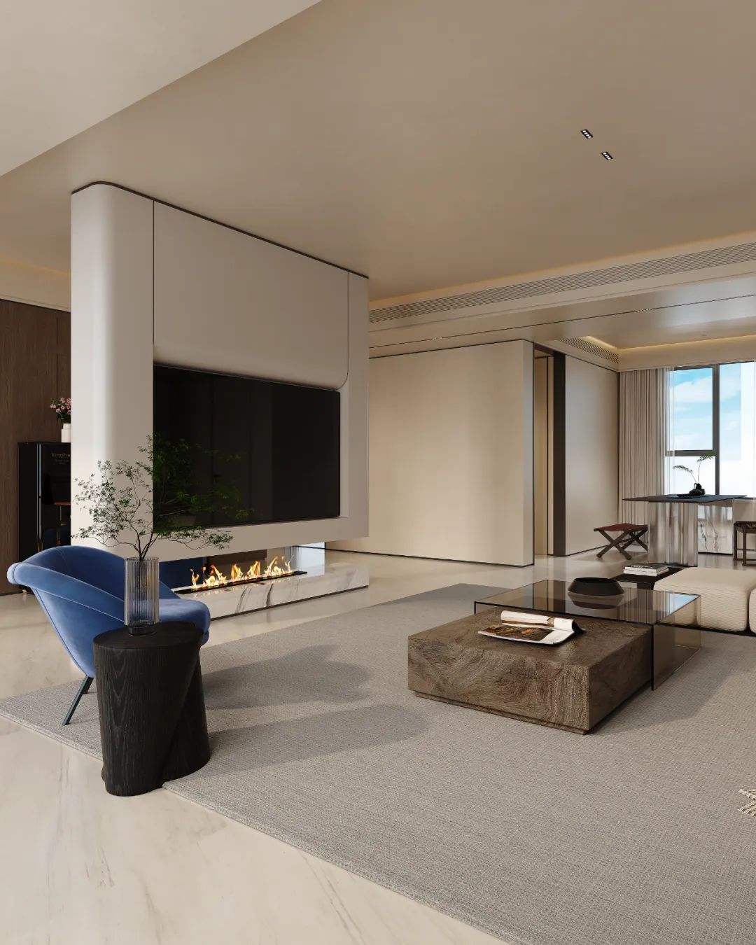 桐州月 · 现代中式美学的别墅私宅设计魅力丨中国成都丨原色原宿设计-23