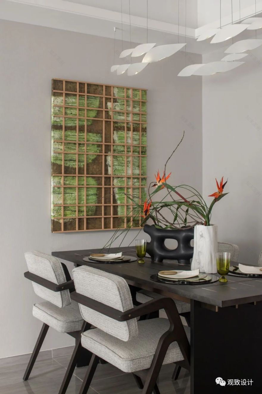 观致设计 | 中山映月台样板间:山水雅韵,淡墨写意-86