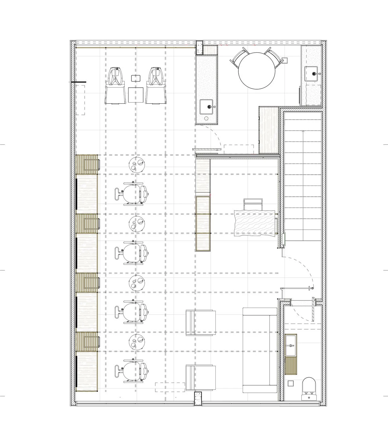 内尔美发沙龙丨巴西巴西利亚丨mínimo arquitetura e design-28